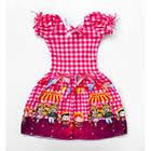 VESTIDO QUADRILHA INFANTIL